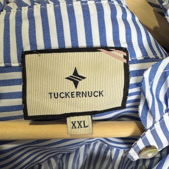 Tuckernuck Blue and White Striped Blouse - Picture 3 of 10